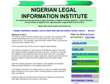 Tablet Screenshot of nlii.org